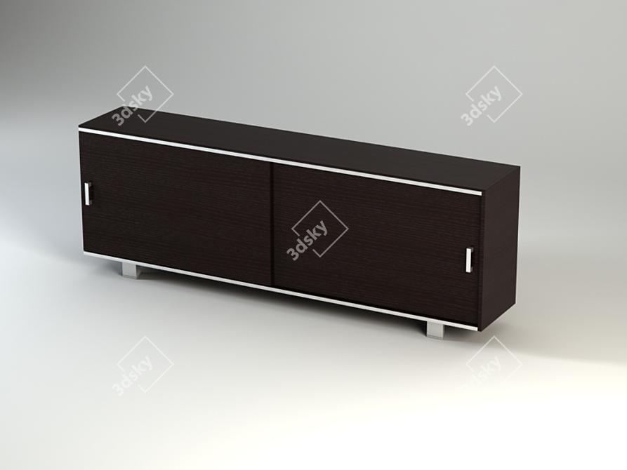 DARCH Office Cabinet with V-Ray Textures and Materials 3D model image 1