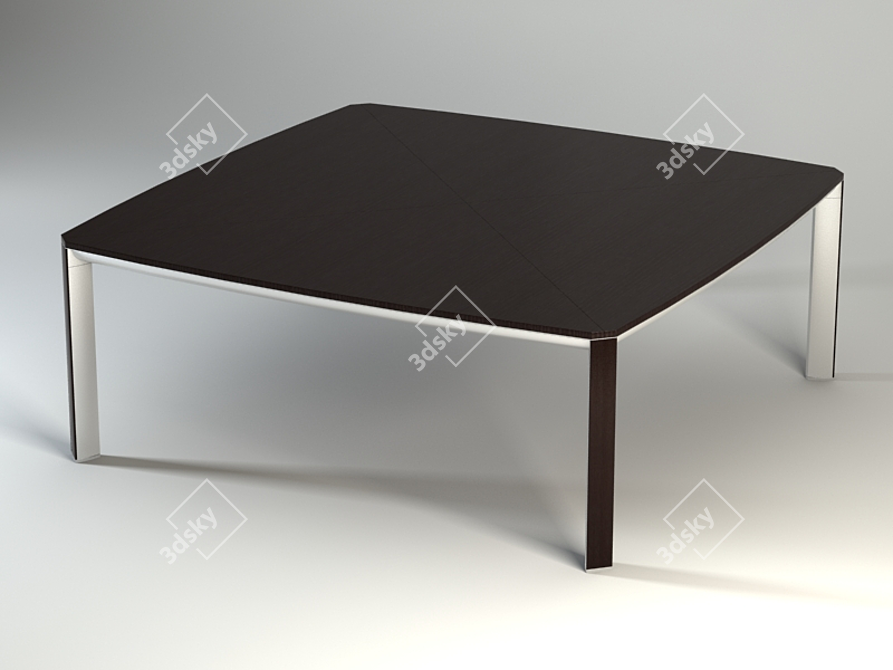 Modern Office Desk DARCH 3D model image 1