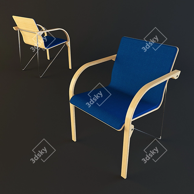 ErgoPro Office Chair 3D model image 1