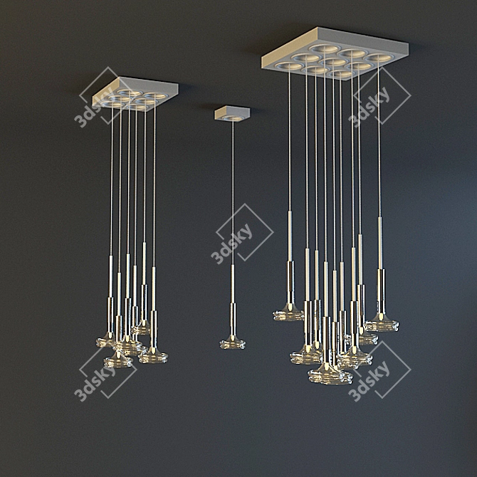 Metallux Art. 168199.05 Pendant Light 3D model image 1