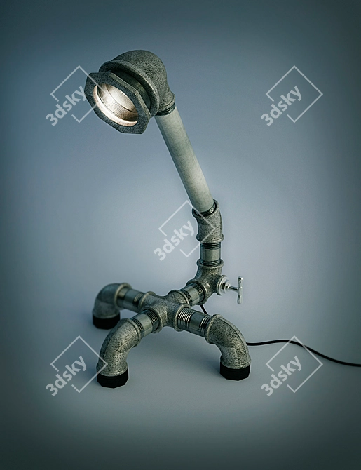 KOZO Eye-Crafted Lamp 3D model image 1