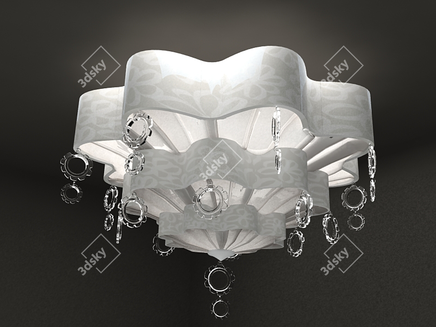 Italian Elegance: Giselle Chandelier 3D model image 1