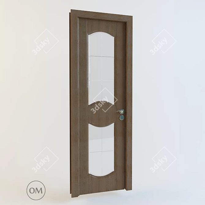 Sophia Classic 46-900 Interior Door 3D model image 1