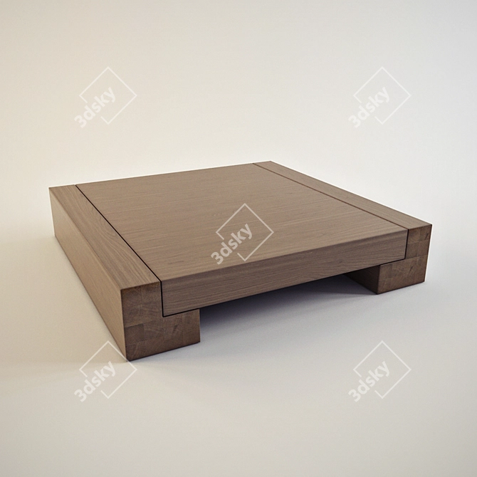  TOOS Side Table by Piet Boon 3D model image 1