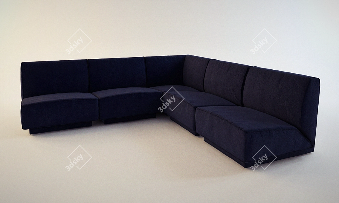 PIETBOON Doutzen Modular Sofa 3D model image 1