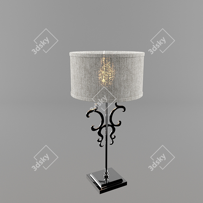 Cantori Iago Table Lamp - Exquisite Lighting Solution 3D model image 1