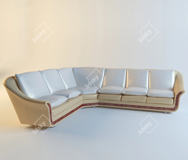 Corner Sofa 3D model image 1