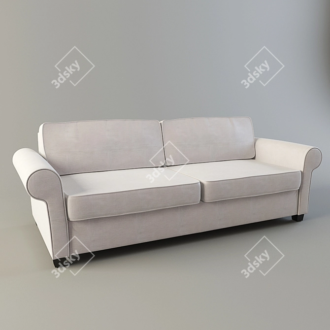 Elegant Vibieffe ARTHUR Sofa 3D model image 1