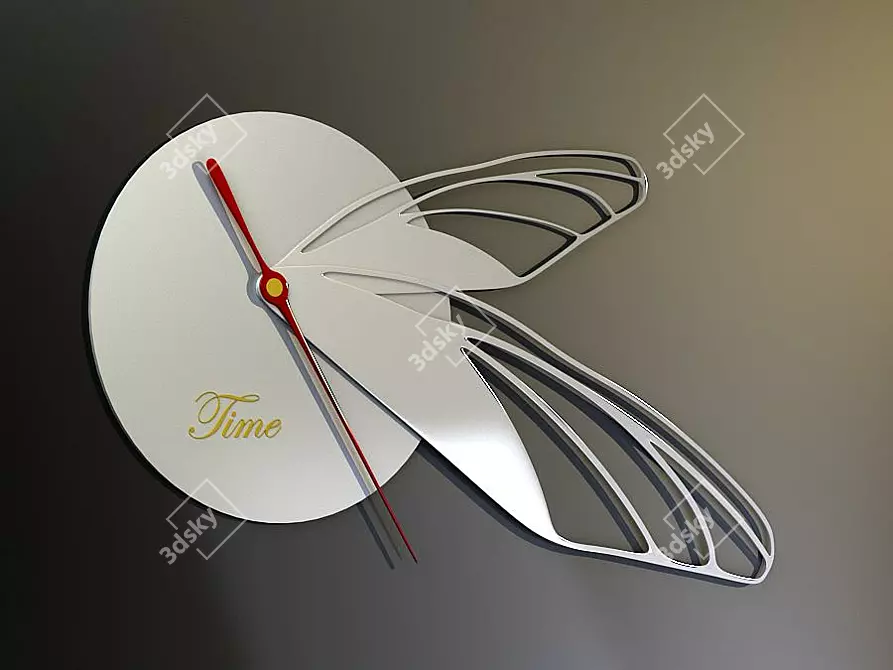 Time Flies with Style 3D model image 1