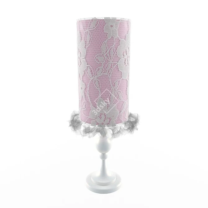 Altamoda Giraffa Table Lamp 3D model image 1