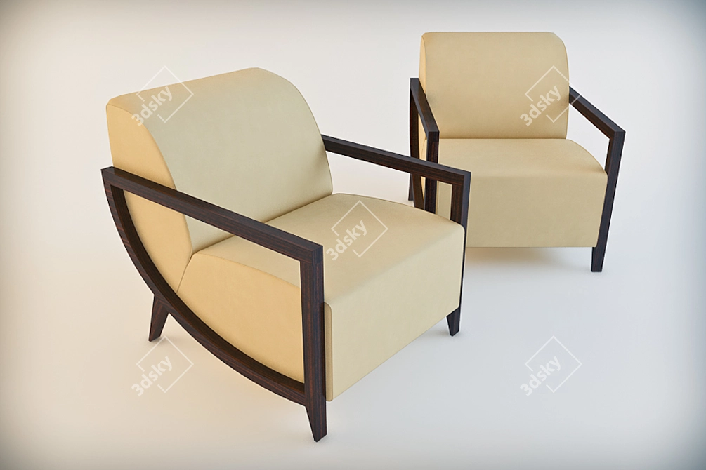 Luxury Comfort: Turri Dolce Vita 3D model image 1