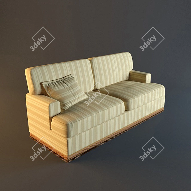  Busnelli Rosa Maria - Stylish Sofa 3D model image 1