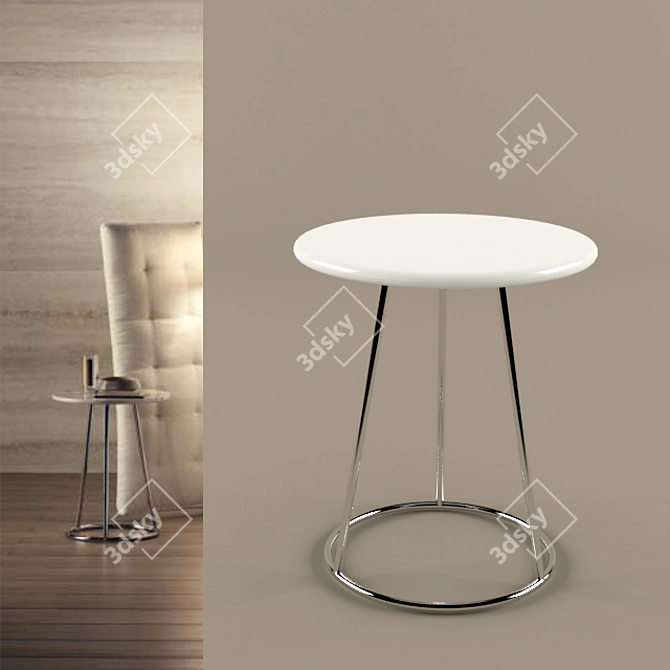 Modern Coffee Table Design 3D model image 1