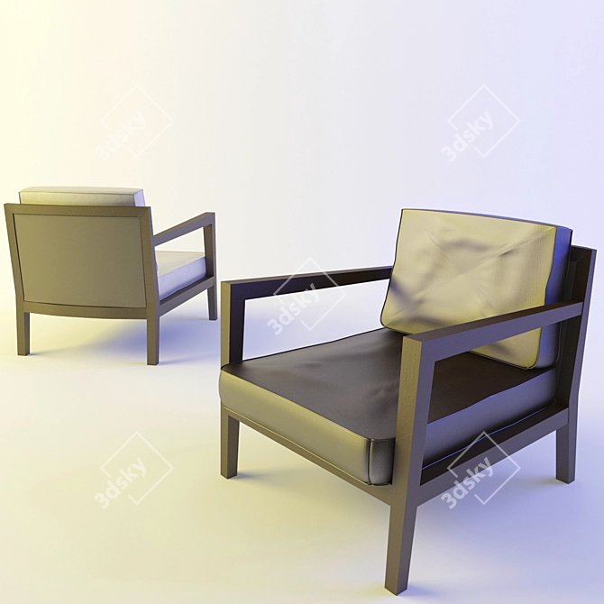 Modern CAMILLA Design by CR&S POLIFORM (2006) 3D model image 1