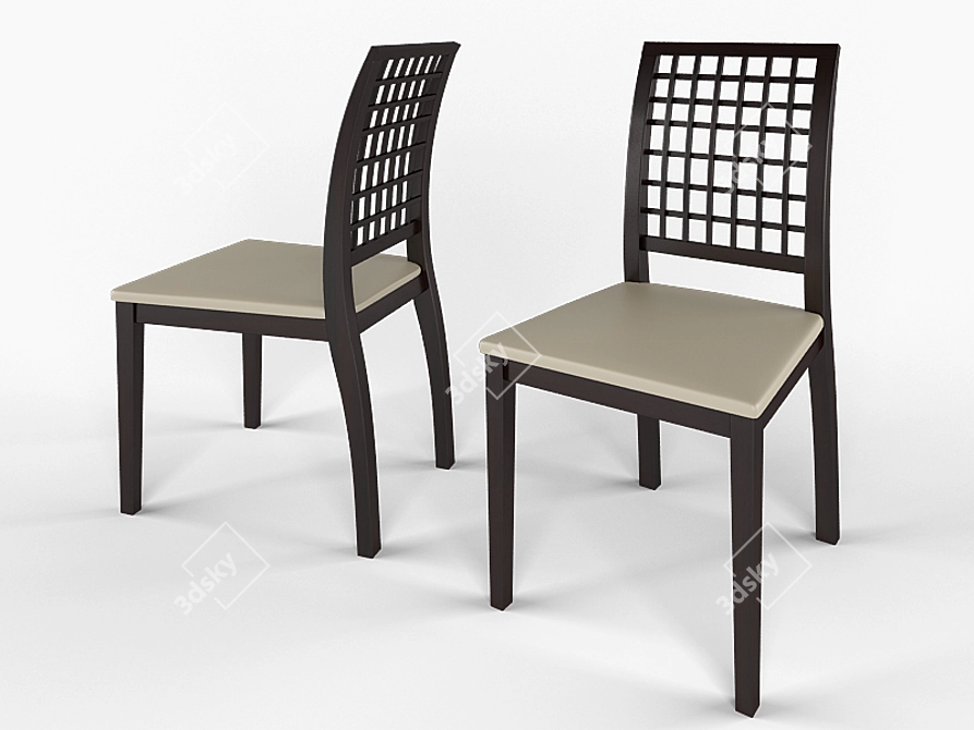 3D Max 2009 Chair: Ultimate Design 3D model image 1