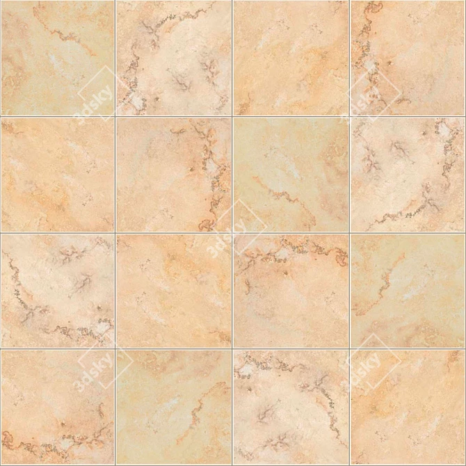 Maxima Navona Ceramic Tile 3D model image 1