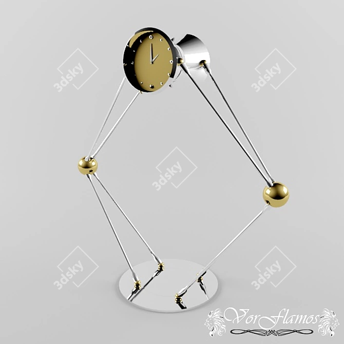 Timeless Elegance: Classic Watch 3D model image 1