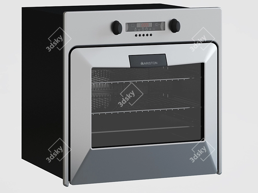 ARISTON Oven: Effortless Cooking Expert 3D model image 1