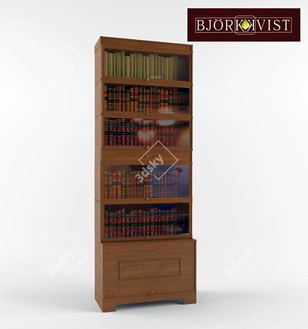 Bjorkkvist Bookshelf - Modern and Functional 3D model image 1