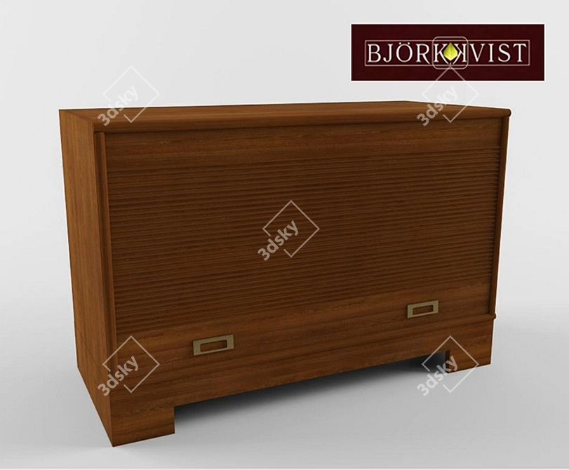 Bjorkkvist Floor Cabinet 3D model image 1