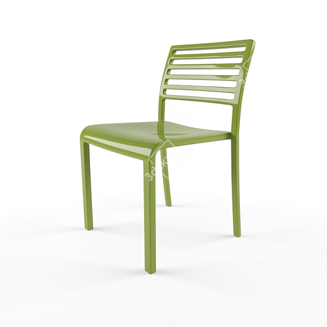 Elegant Lama Chair by Josep Llusca 3D model image 1
