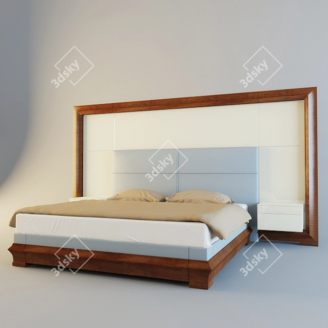 EROS Bed 3D model image 1