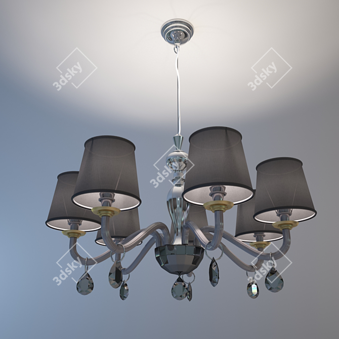 ITALAMP 346/6: Beautiful Lighting Solution 3D model image 1