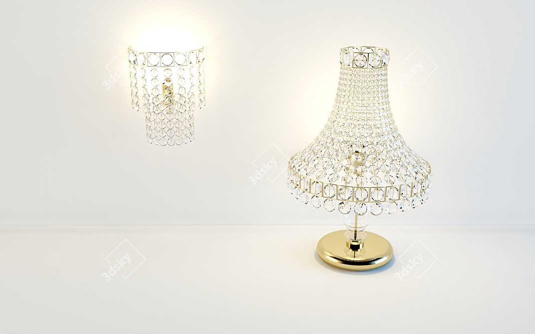 VOLTOLINA Table Settat 3D model image 1