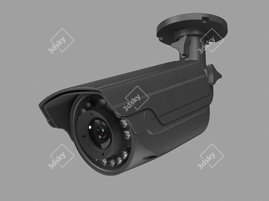 SuperVision Camera: HiPoly Surveillance 3D model image 1