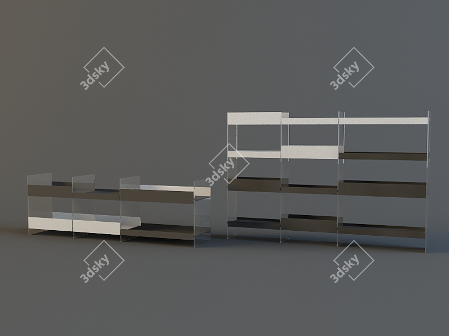 Sleek B-Side Frame by Moroso 3D model image 1