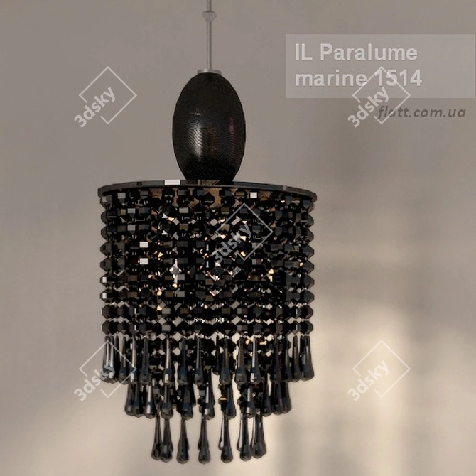 Luxury IL Paralume Marina Chandelier 3D model image 1