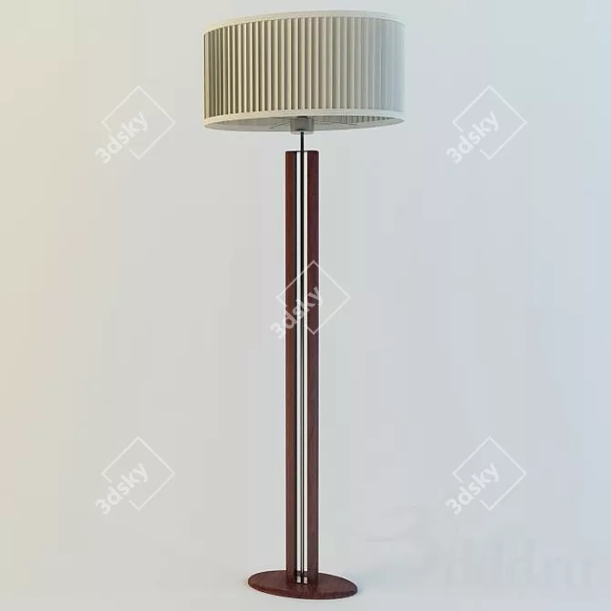 Kandela Elipsa Floor Light: Sleek and Stylish 3D model image 1