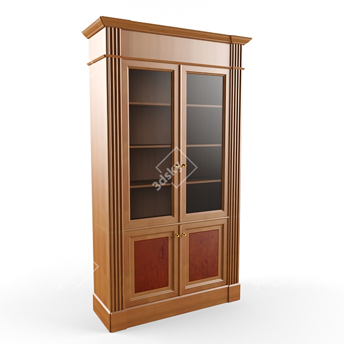 Title: Italian Sideboard in Elegant Finishes 3D model image 1