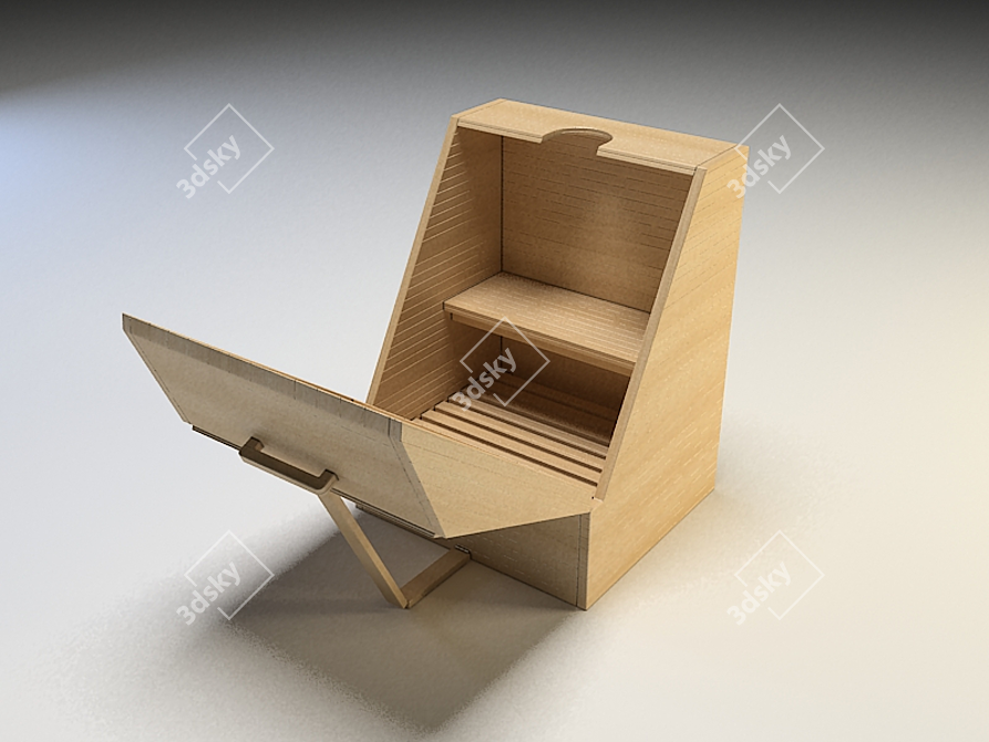 Sauna in Your Home 3D model image 1