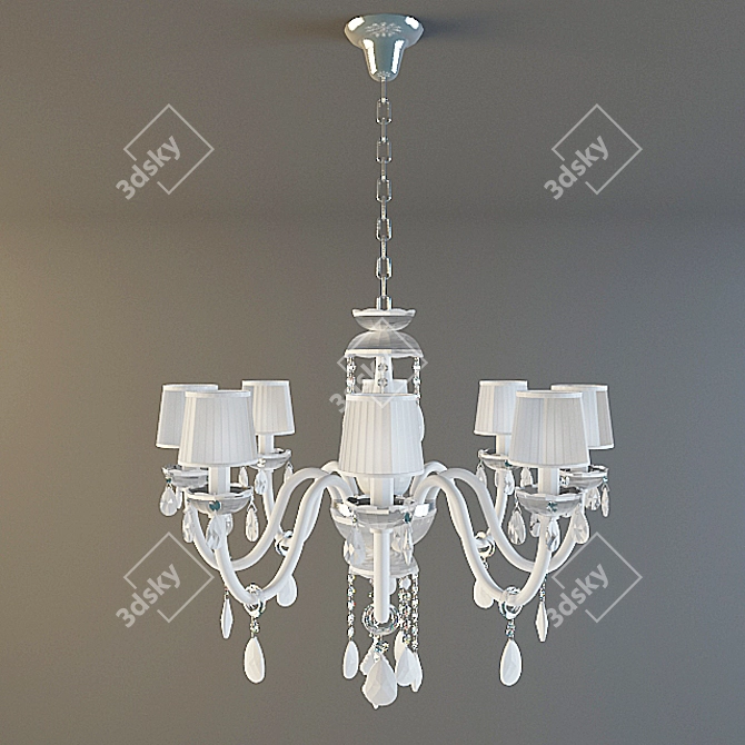 Elegant Masiero Pendant Light 3D model image 1