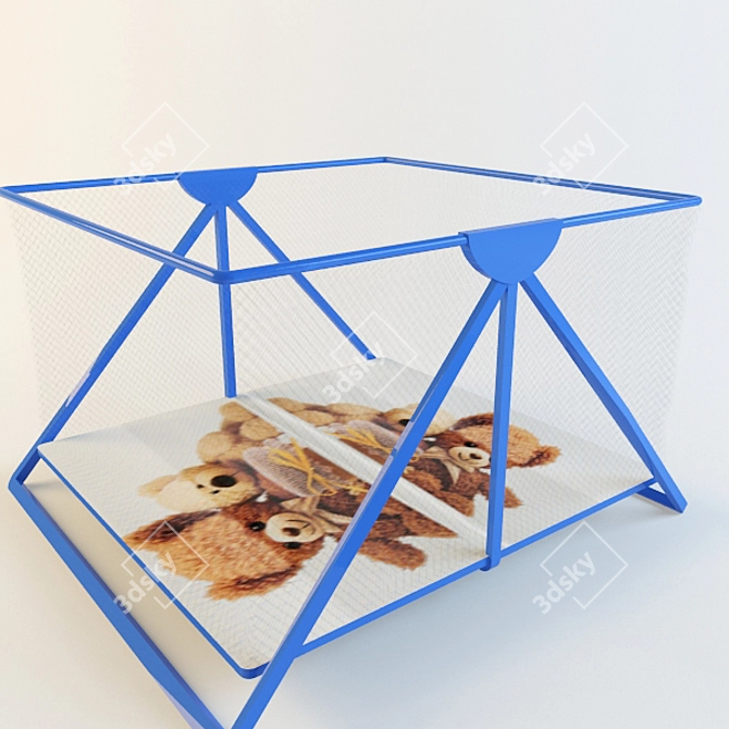 CAMPIONE Playpen: Explore, Play, Rest 3D model image 1