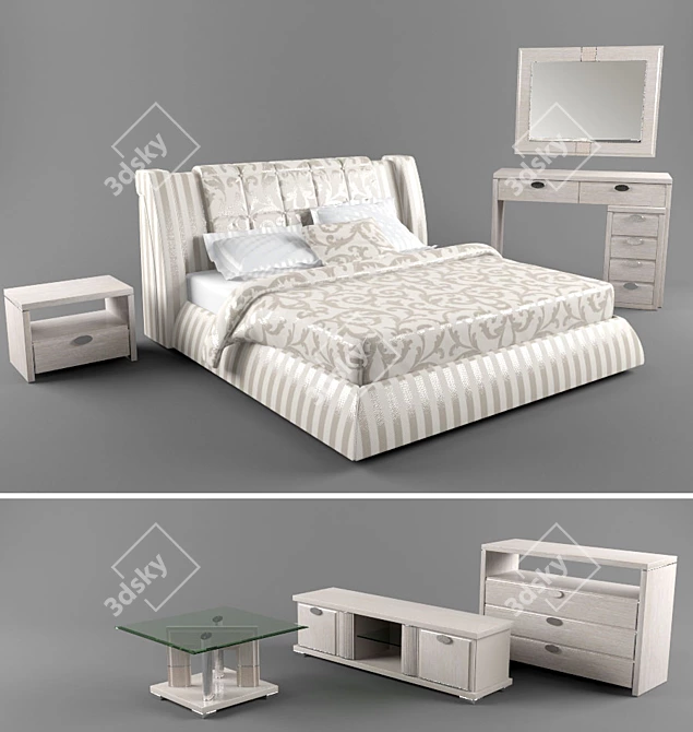 Turri Luxury Furniture Collection 3D model image 1