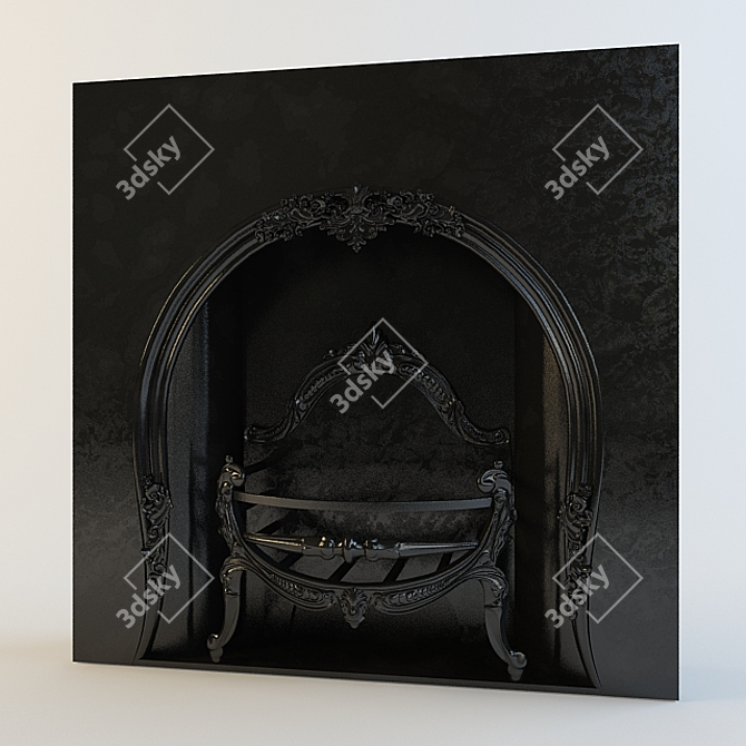 Elegant Hearth by Devon&Devon 3D model image 1