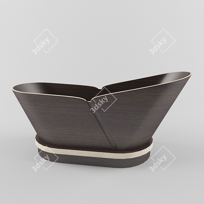 Title: Sleek Modern Bath 3D model image 1