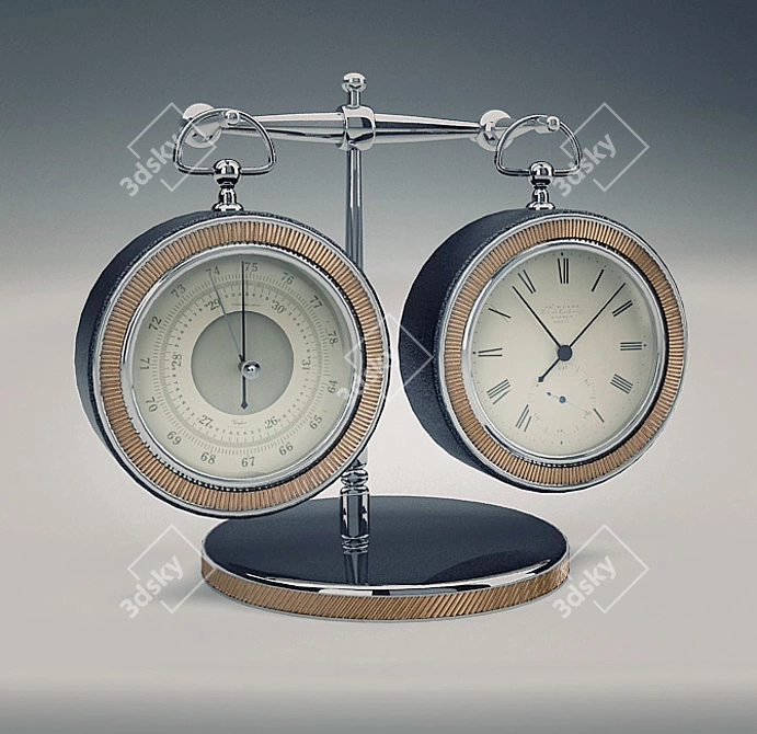 WeatherMaster Barometer Watch 3D model image 1