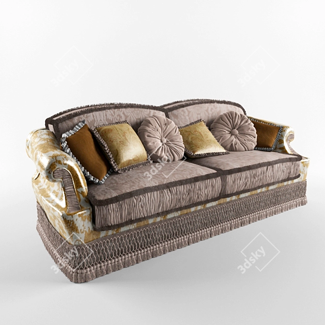 Jumbo Luxe Sofa Set 3D model image 1