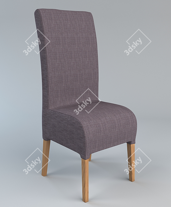 ErgoFlex Comfort Chair 3D model image 1