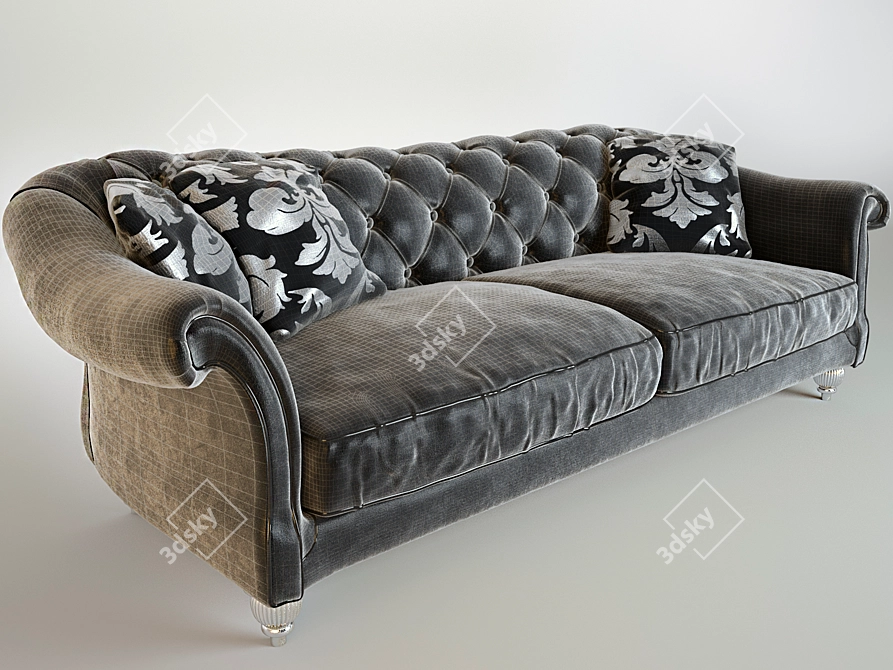 ARIS Classic Sofa - Polster 3D model image 1