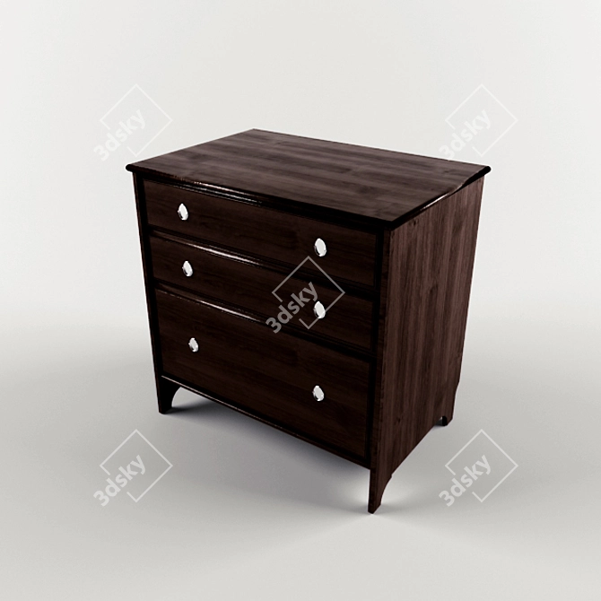 VALLVIK - Stylish and Functional Storage Solution 3D model image 1