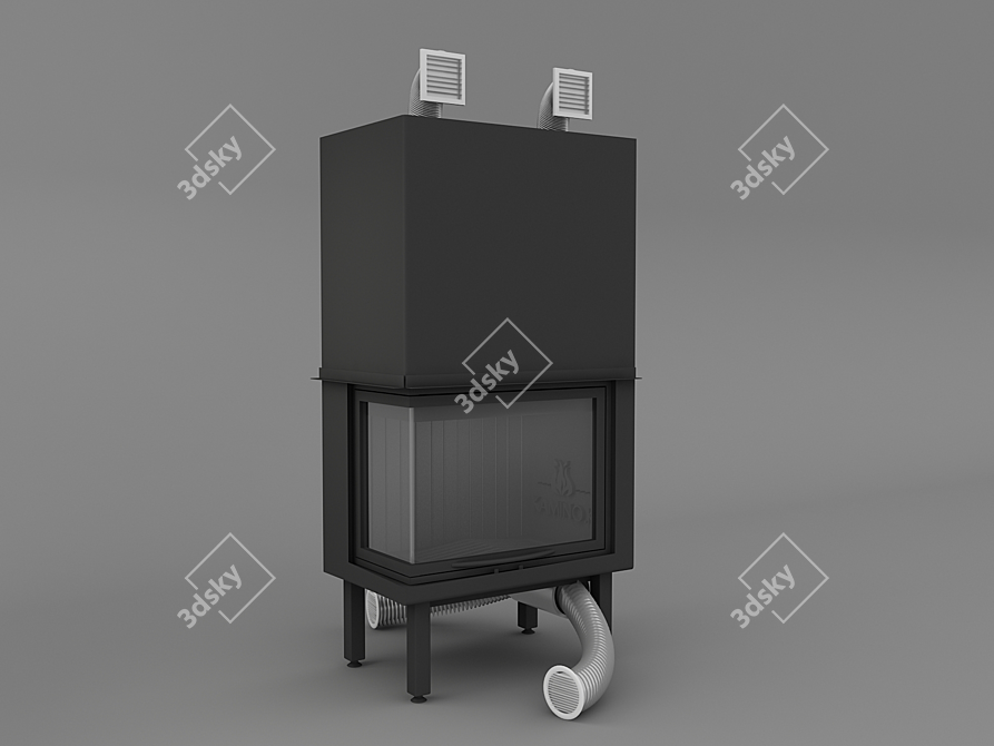 SleekFire Burner 3D model image 1