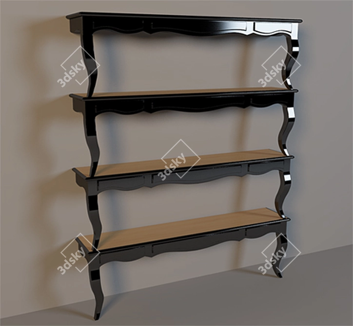 Photo-inspired Shelves 3D model image 1