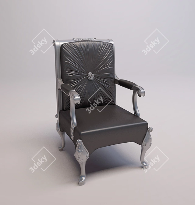 Classic Armchair 3D model image 1