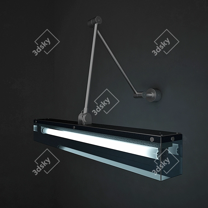 Sleek Modern Lighting Fixtures 3D model image 1