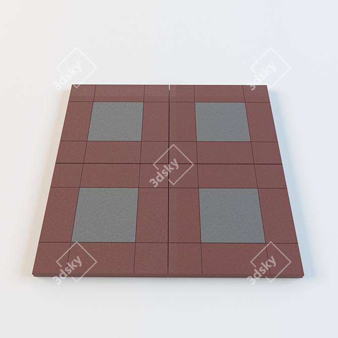 03 Paving Block: Create Your Perfect Outdoor Space 3D model image 1