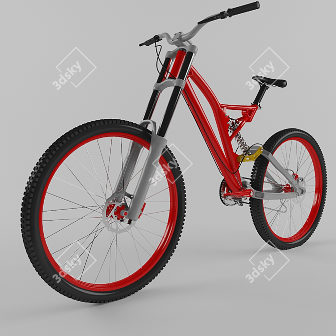 Norco Atomic: Detailed and Dynamic Bicycle 3D model image 1